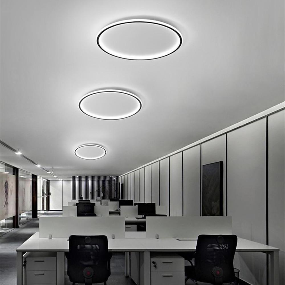 Architectural Outdoor Lighting Duo: Matte Black Flush Mount and LED Wall Sconce Set