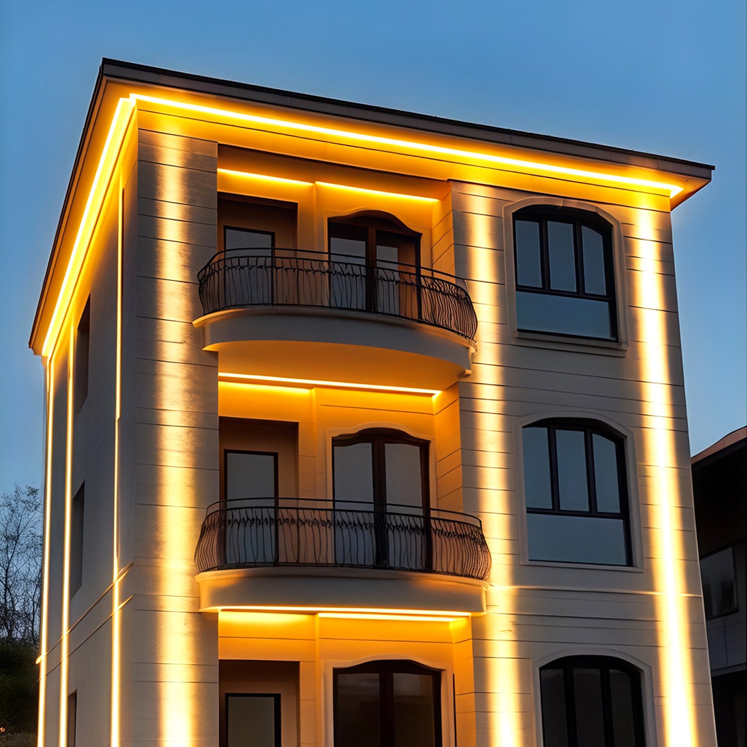 Architectural Square LED Wall Wash Light – IP67 Waterproof Outdoor Luminaire