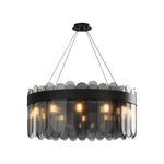 Lumina Glass Chandelier — Modern Luxury Pendant for Dining & Living Spaces