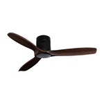 Modern Wood Ceiling Fan with LED Light – 3-Blade Fandelier for Living Spaces