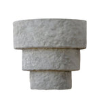 Cement Wall Sconce with Upward Light for Modern Interiors