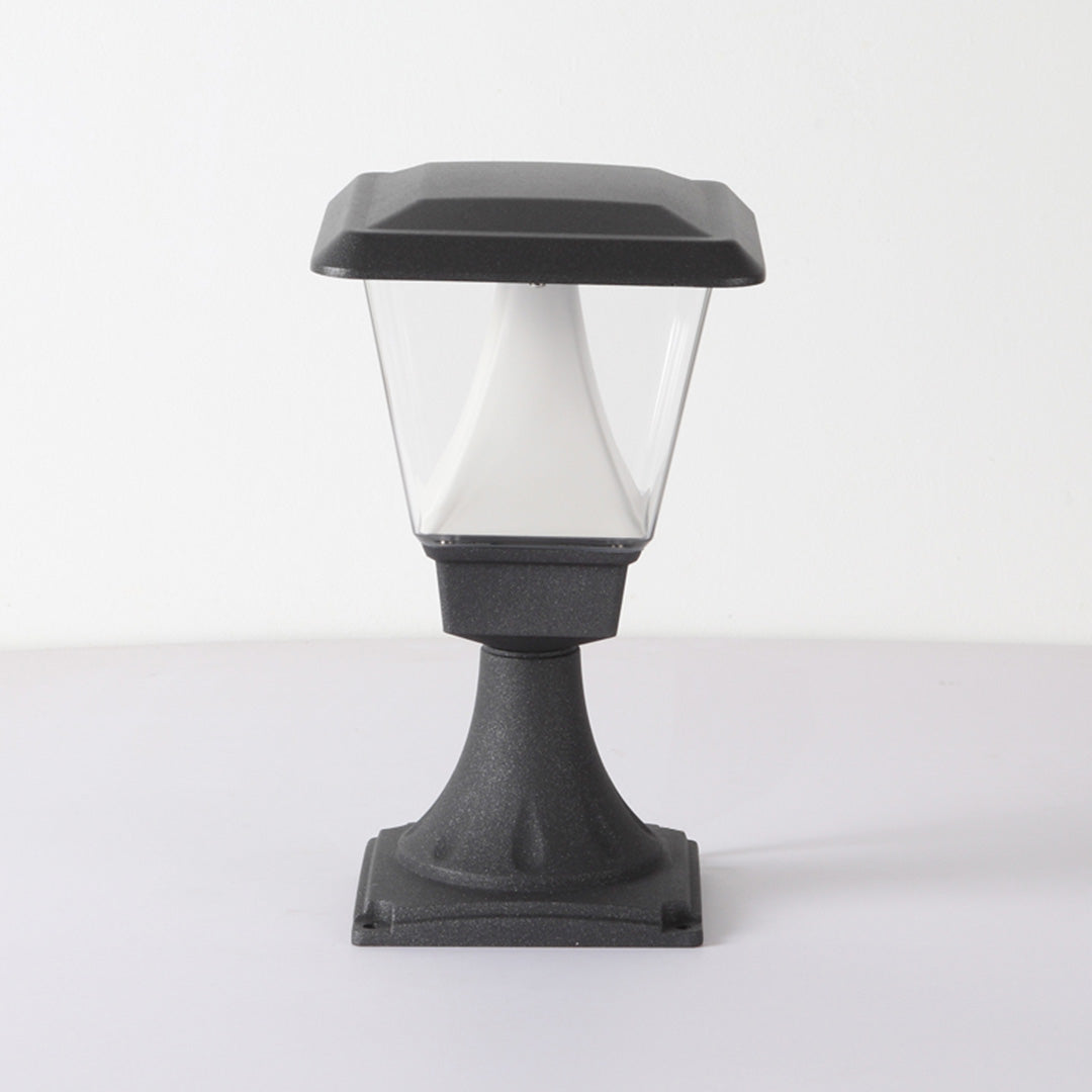 Modern Minimalist LED Bollard Light for Garden Paths – 6.5" Outdoor Landscape Lighting