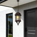 Outdoor Pendant Light with Adjustable Chain – IP44 Weatherproof Lantern