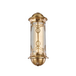 Aurelia Copper Outdoor Wall Sconce – European Vintage Lantern for Facades & Entryways
