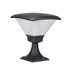 Modern Outdoor Bollard Light – Minimalist Black Garden Pathway Lamp