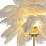 Aurelia Feather Table Lamp – Nordic Designer Night Light with Touch Control