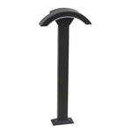 Fan-Shaped LED Lawn Pole Lamp with Motion Sensor for Modern Landscape Lighting