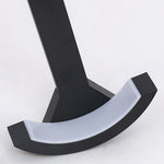 Fan-Shaped LED Lawn Pole Lamp with Motion Sensor for Modern Landscape Lighting