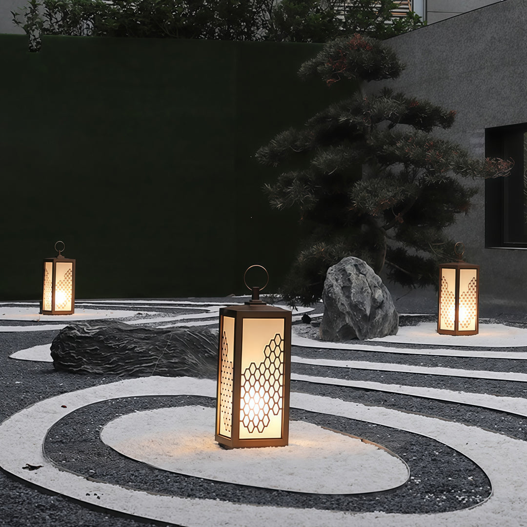 Chestnut Stainless Steel Bollard Light with Warm LED Glow for Pathways and Gardens
