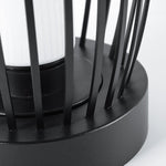 Industrial Courtyard Waterproof Caged Led Floor Lamp
