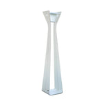 Modern Outdoor Floor Lamps for Porch and Path Lighting in Stainless Steel