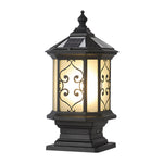 European-Style Outdoor Pillar Lanterns for Gate and Garden, Waterproof Die-Cast Aluminum