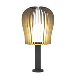 Cage LED Outdoor Post Lamp – Stainless Steel Garden Lighting