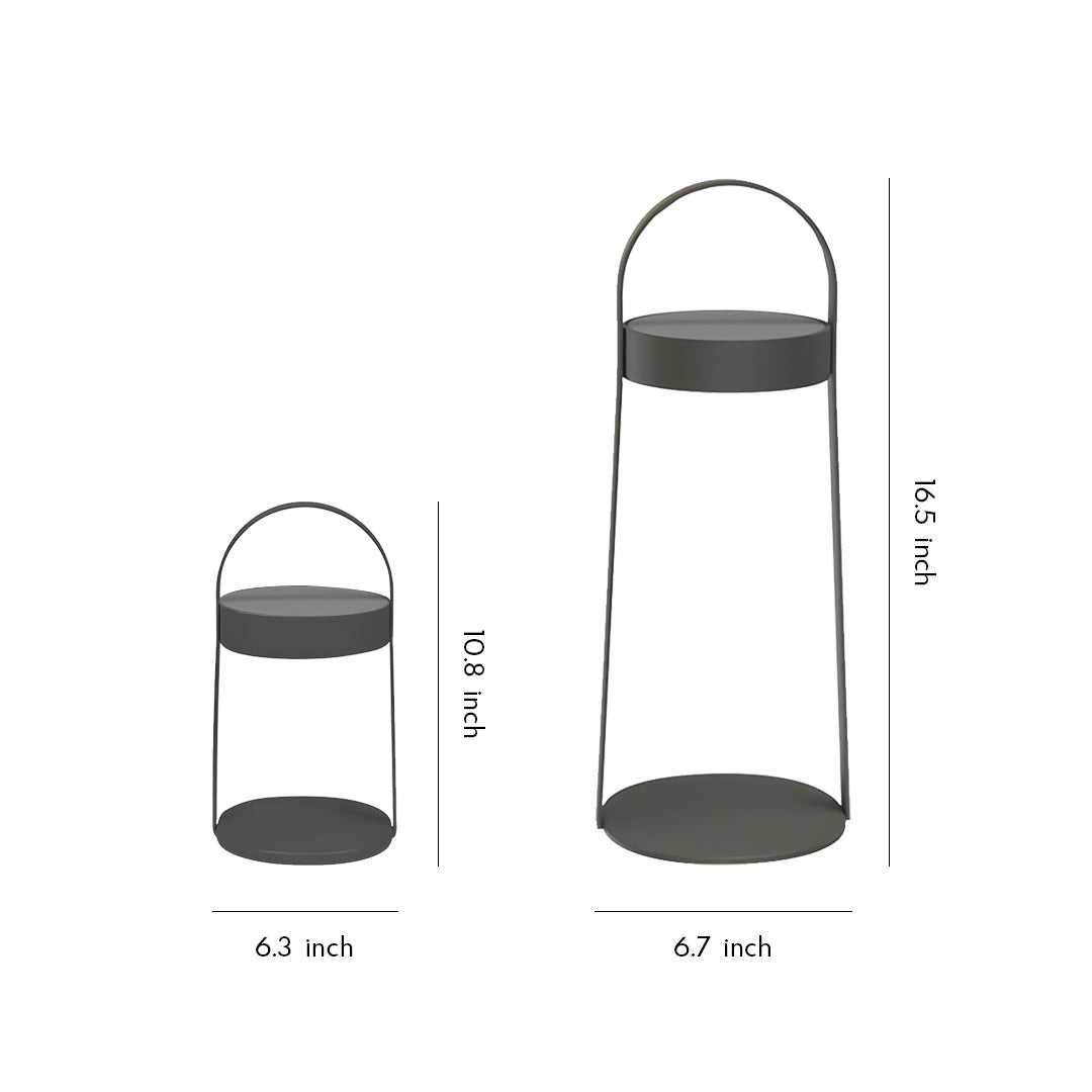 Lumina Outdoor Portable LED Landscape Lamp in Stainless Steel