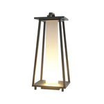 Japanese-Style Wrought Iron LED Landscape Lantern, IP65 Outdoor Garden Light