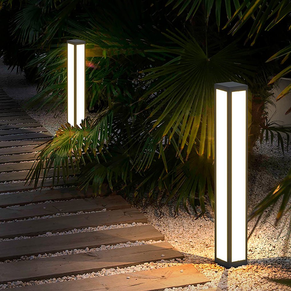 Modern Outdoor Bollard Lights – Waterproof LED Landscape Lighting for Pathways & Gardens