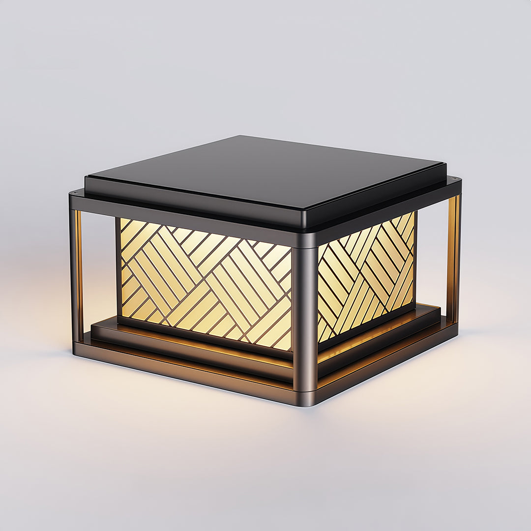 Modern Outdoor LED Pillar Lights Waterproof Aluminum Column Lamp