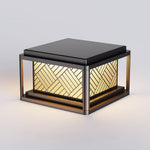 Modern Outdoor LED Pillar Lights Waterproof Aluminum Column Lamp