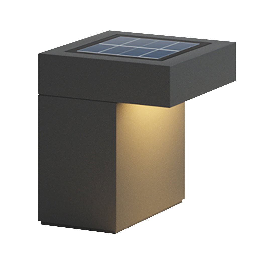 Minimalist Outdoor LED Path Light in Warm Gray for Modern Courtyards