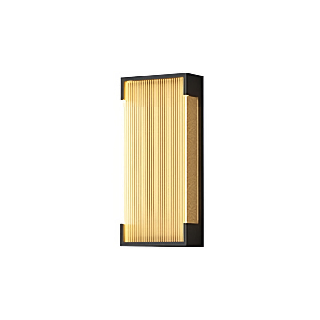 Modern Waterproof Outdoor Wall Light in Stainless Steel, 5W LED