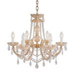 Lumière Cascade Outdoor Pendant Light in Chrome and Acrylic