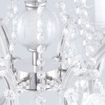 Lumière Cascade Outdoor Pendant Light in Chrome and Acrylic