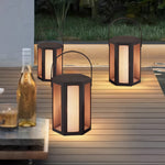 Modern Outdoor Lantern for Garden and Patio, IP65 Waterproof LED Lawn Light