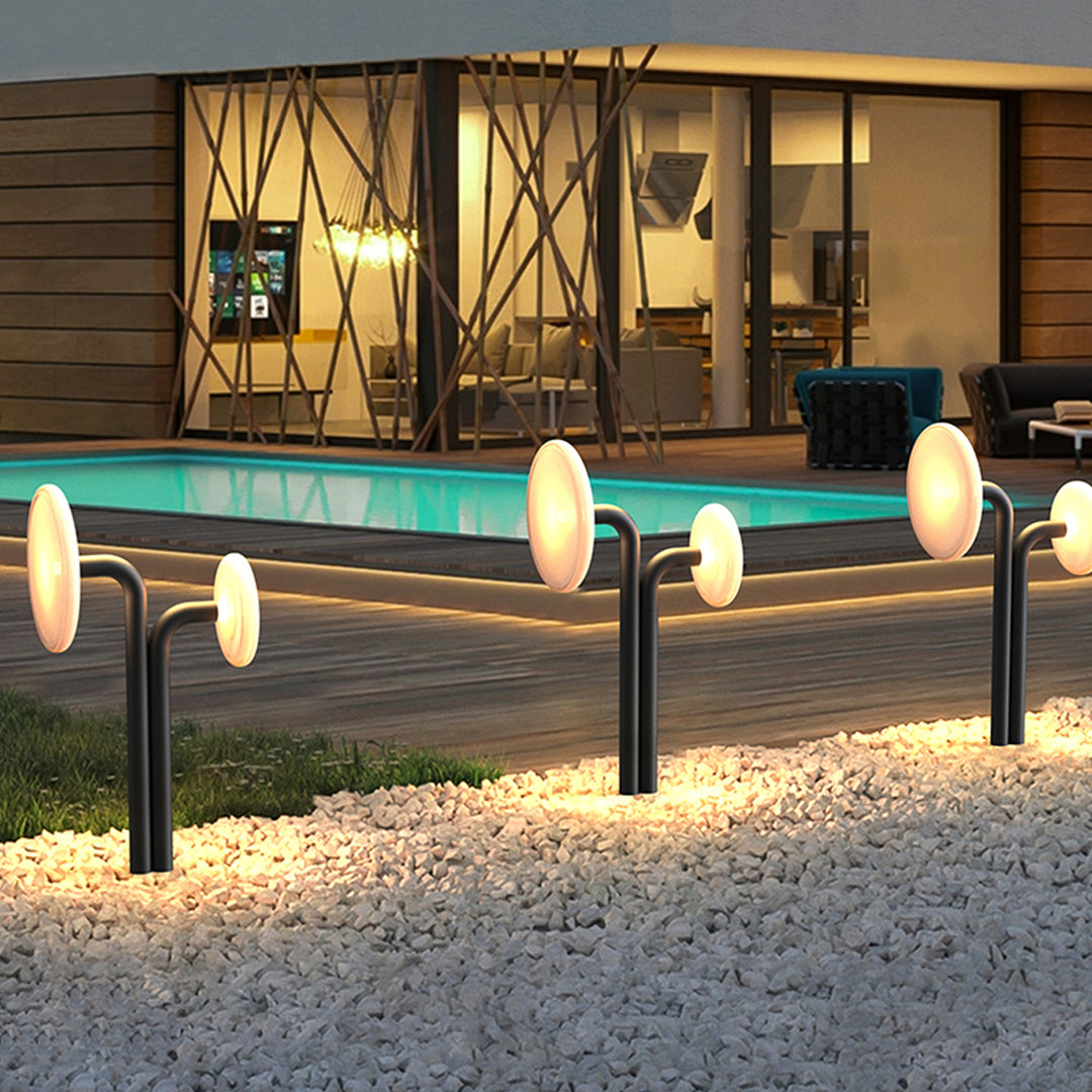 Modern Stainless Steel LED Path Lights for Garden Walkways, IP65 Waterproof Landscape Lighting