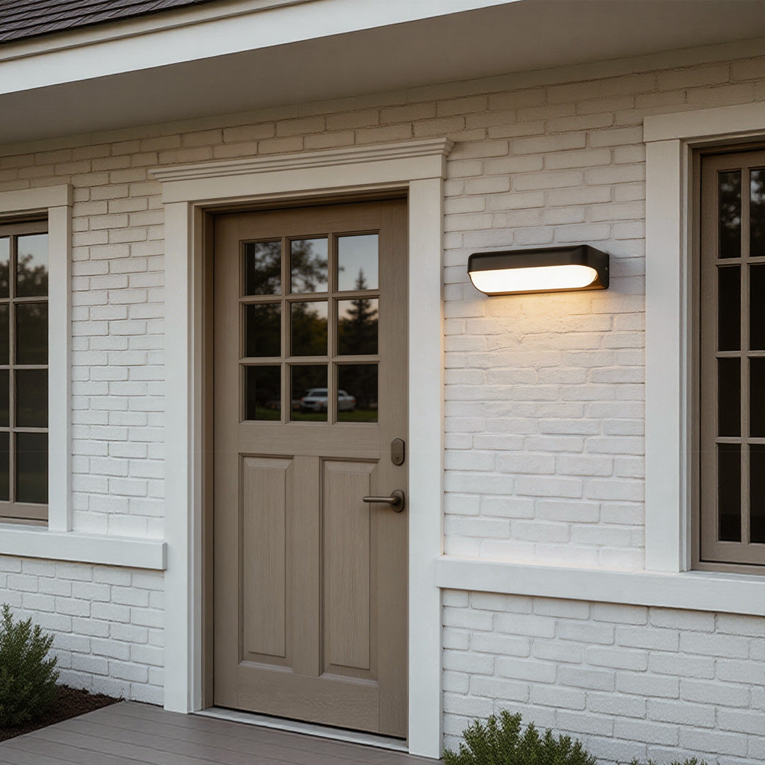 Aria Outdoor LED Wall Sconce – Modern Waterproof Aluminum Light