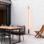 Modern Outdoor Wall Sconce – Waterproof Black Linear LED Light