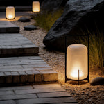 Aria Outdoor Portable LED Lantern with Handle – Modern Waterproof Design