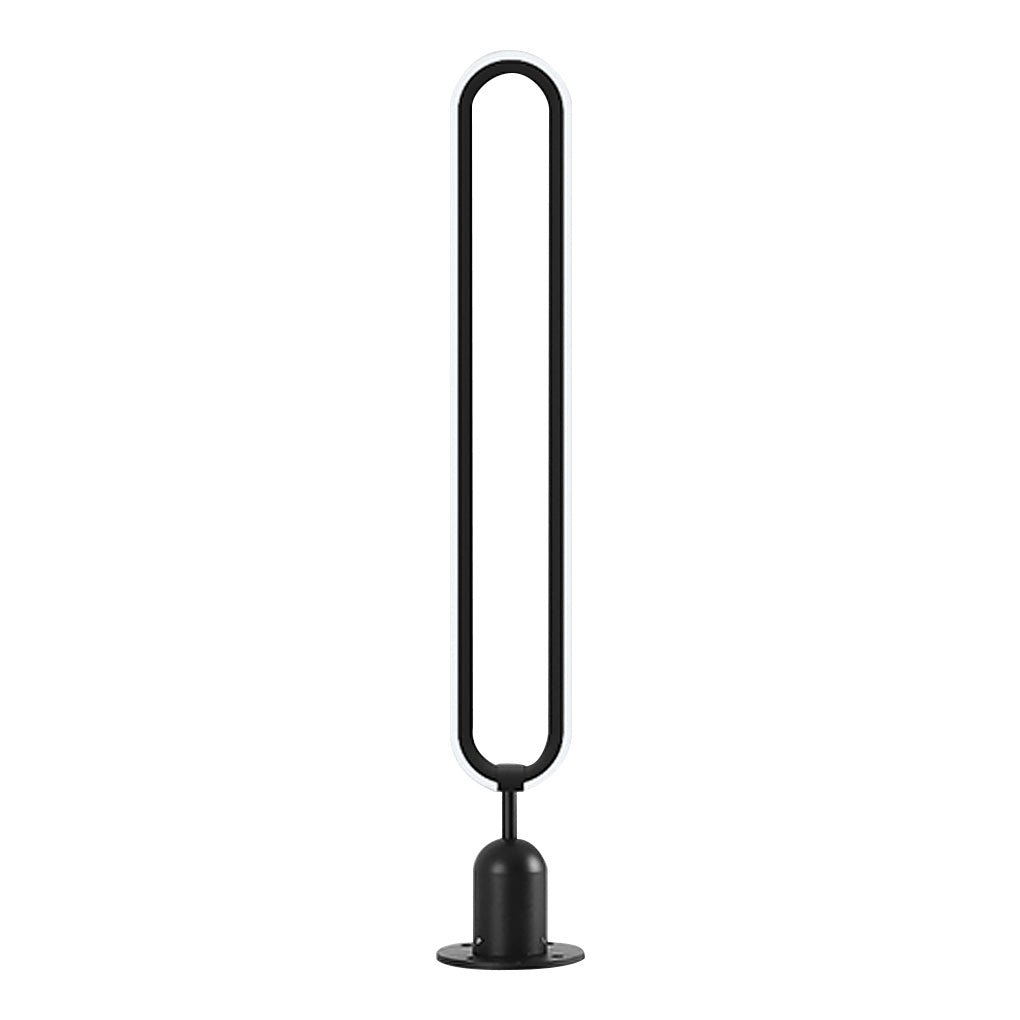 Outdoor Modern Minimalist Waterproof Oval Ring Courtyard Landscape Lighting Lamp