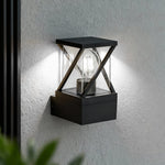 Modern Outdoor Wall Sconce with Aluminum Body and E27 Socket