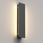 Outdoor Modern Waterproof Long Strip Bright Led Wall Light For Villa Courtyard