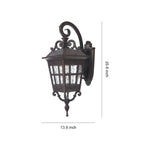Aurelia Outdoor Wall Sconce — Waterproof Aluminum Courtyard Light