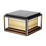 Modern Outdoor Pillar Lights Waterproof LED Column Lamp for Courtyard