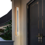 Modern Outdoor Linear Wall Sconce Waterproof LED Architectural Lighting
