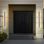 Modern Outdoor Linear Wall Sconce Waterproof LED Architectural Lighting