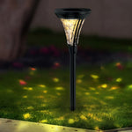 Outdoor Solar Post Lights Led Garden Lights Pathway Lights Landscape Lighting