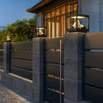 Outdoor Solar Waterproof Mountain Landscape Decorative Lighting Column Light