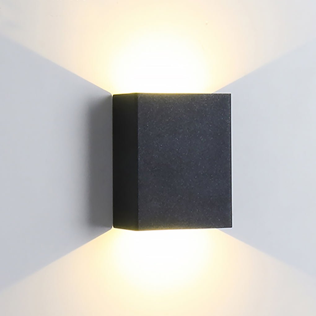 Outdoor Two Way Light Emitting Waterproof Led Wall Light For Courtyard Gate