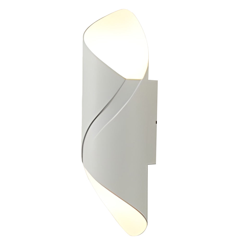 Modern Outdoor Wall Sconce with Up and Down LED Illumination