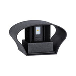 Luma Outdoor Up Down Wall Light – Minimalist LED Sconce in Black