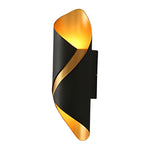Modern Outdoor Wall Sconce with Up and Down LED Illumination