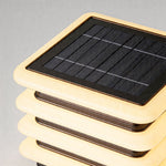 Modern Outdoor Pillar Light with Warm LED Illumination