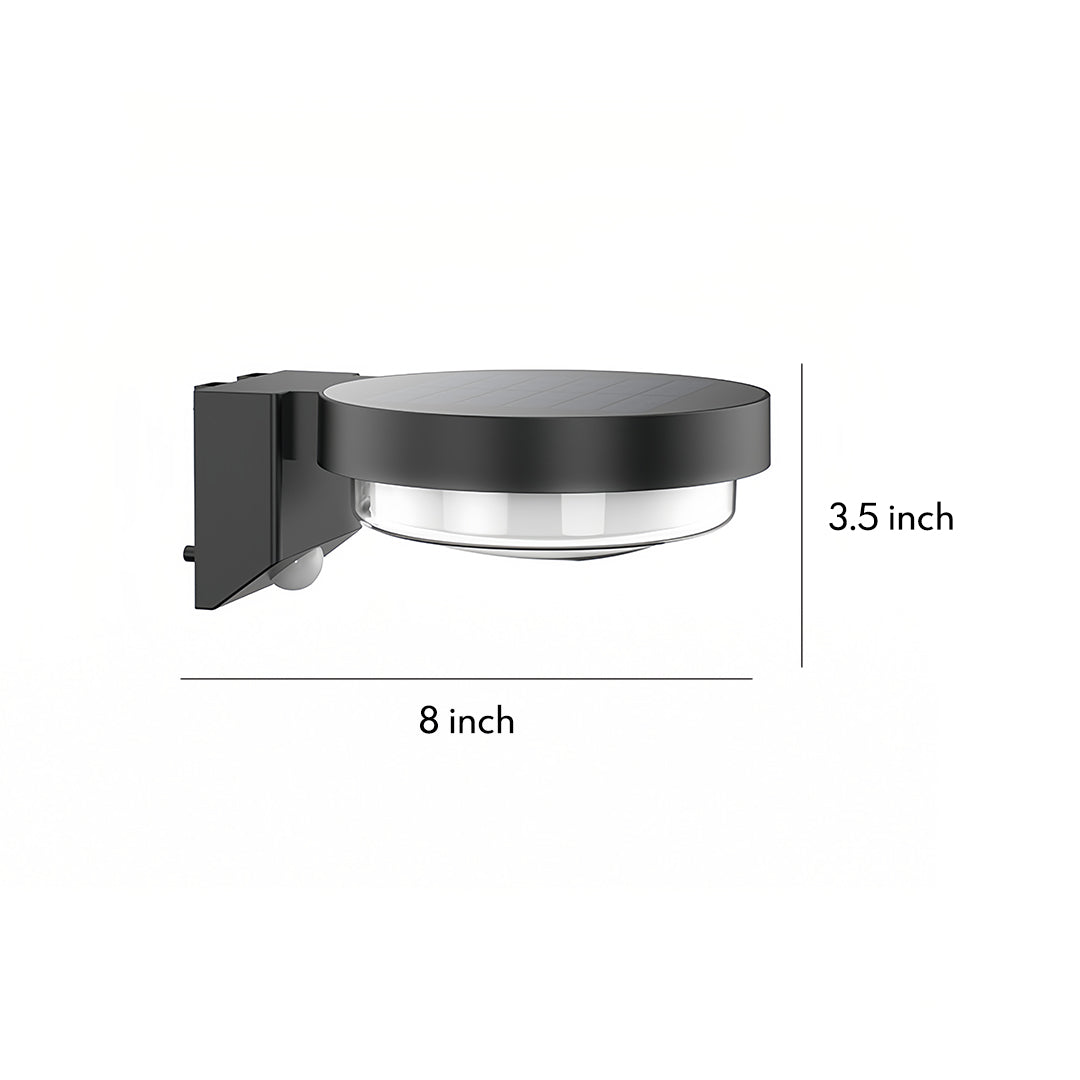 Aria Solar Wall Sconce Set of Two with Motion Sensor