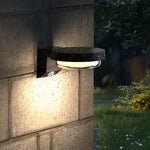 Aria Solar Wall Sconce Set of Two with Motion Sensor
