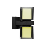 Modern Outdoor Wall Up Light | Architectural LED Sconce in Black