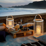 Outdoor Waterproof Garden Light Rechargeable Portable Cage Landscape Lighting With Us Plug