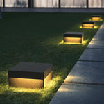 Modern Solar LED Pillar Light for Outdoor Fence Posts – Minimalist Stainless Steel